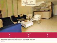 Tablet Screenshot of hotelsisley.com